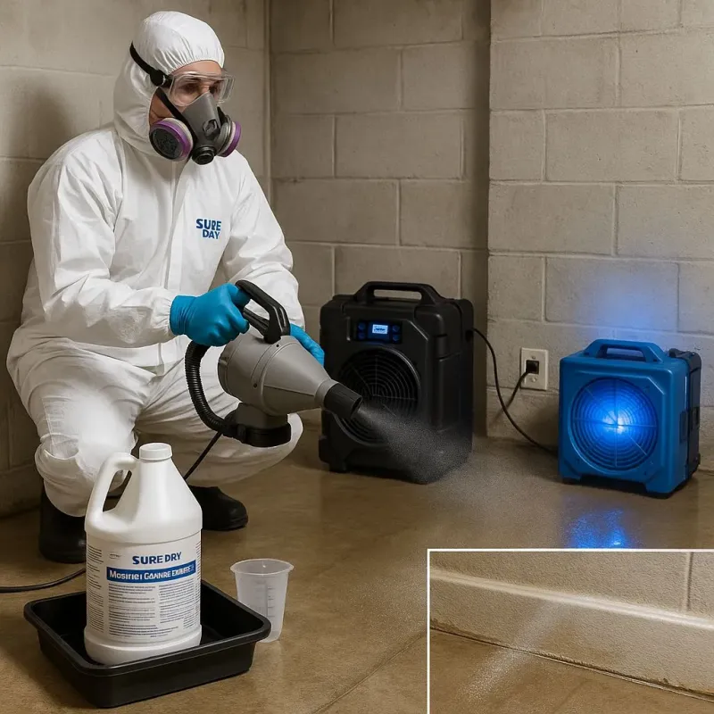 Sanitization and Odor Removal process in Plano, TX