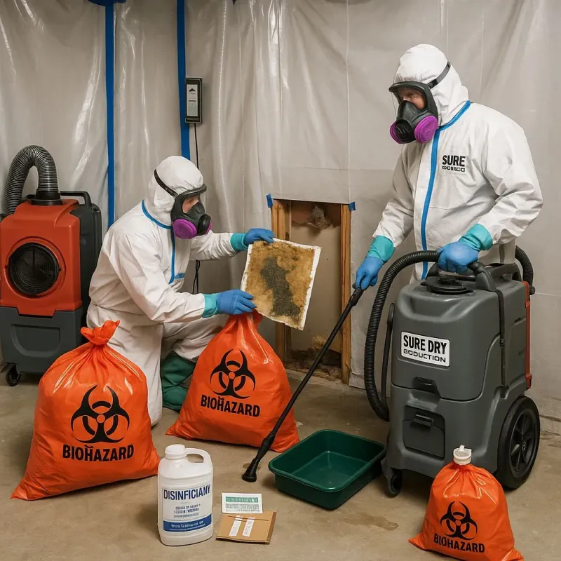 Contaminated Water Handling Protocols process in Plano, TX