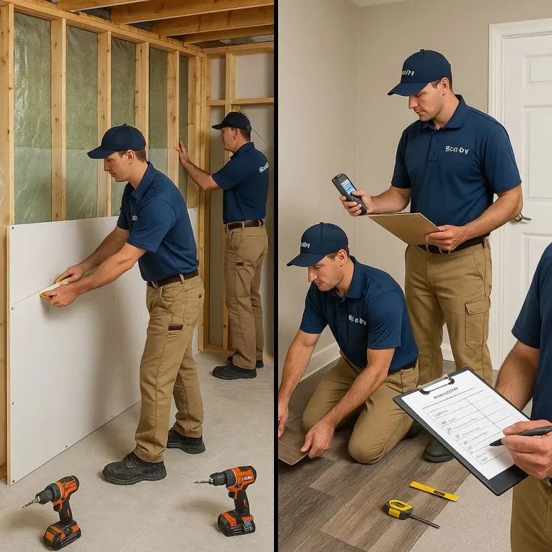 Repairs and Reconstruction process in Plano, TX