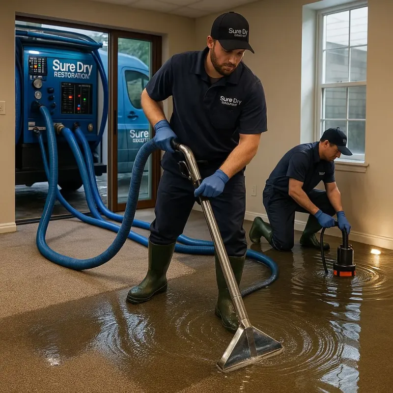 Water Extraction and Removal process in Plano, TX